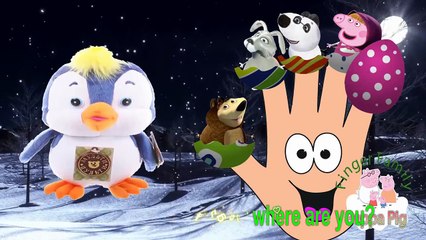 Peppa Pig Finger Family Song Peppa Pig Маша и Медведь ( Masha and The Bear ) Magical Surpr
