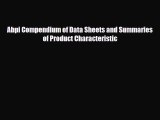 [PDF] Abpi Compendium of Data Sheets and Summaries of Product Characteristic Download Online