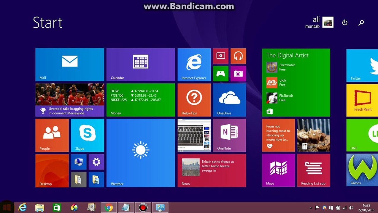 How to Set Navigation Properties on Windows 8