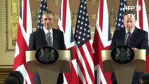 En visite à Londres, Obama rend hommage à Prince