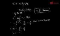 Multiplying & Dividing Equations