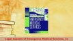 Download  Legal Aspects of Emergency Medical Services 1e  EBook