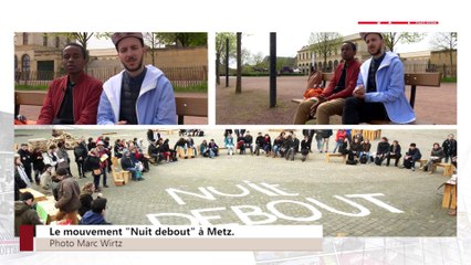 Badrou Saïd Abdallah et Mehdi Meklat et le mouvement "Nuit debout"