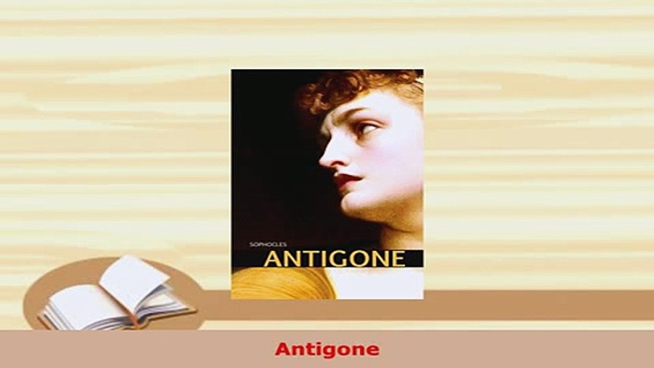 PDF  Antigone  Read Online