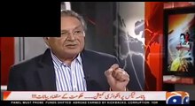 Talat Hussain blastin on Pervez Rasheed in live show