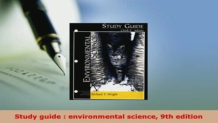 Download  Study guide  environmental science 9th edition Download Full Ebook