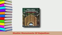 PDF  Muslim Monuments Of Rajasthan Free Books