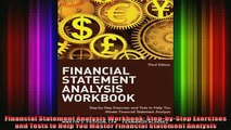 READ book  Financial Statement Analysis Workbook StepbyStep Exercises and Tests to Help You Master Full Free