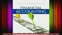 READ book  Financial Accounting 9th Edition Instructors Review Copy Online Free