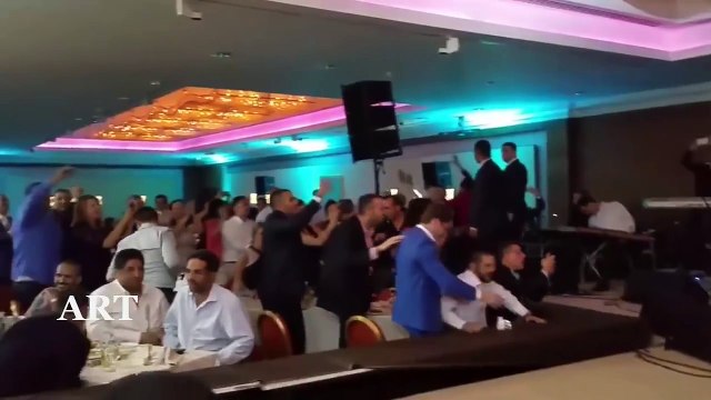 Melhem Barakat Dancing like dancers And sing Bear got up to dance - Very Funny