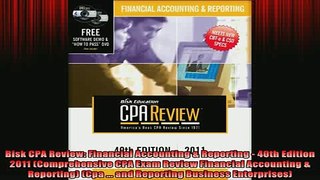 READ FREE Ebooks  Bisk CPA Review Financial Accounting  Reporting  40th Edition 2011 Comprehensive CPA Full Free