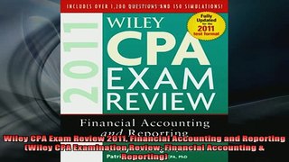READ book  Wiley CPA Exam Review 2011 Financial Accounting and Reporting Wiley CPA Examination Free Online