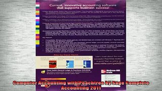 Downlaod Full PDF Free  Computer Accounting with Peachtree by Sage Complete Accounting 2011 Full Free