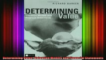 DOWNLOAD FULL EBOOK  Determining Value Valuation Models and Financial Statements Full Free