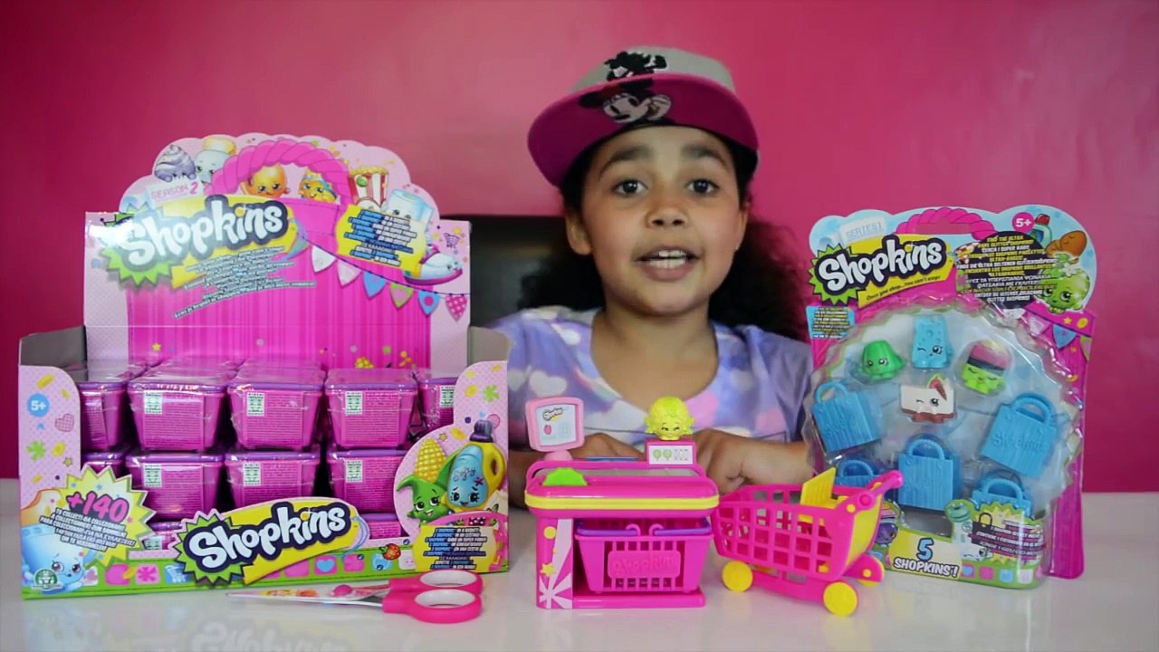 NEW SHOPKINS SEASON 3 LOOK!!! Shopkins Season 2 Blind Bag Baskets | Season 1 | OPENING Toy
