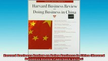 FREE EBOOK ONLINE  Harvard Business Review on Doing Business in China Harvard Business Review Paperback Full Free