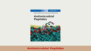 PDF  Antimicrobial Peptides Ebook