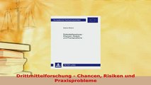 PDF  Drittmittelforschung  Chancen Risiken und Praxisprobleme  EBook