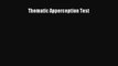 [PDF] Thematic Apperception Test [Read] Full Ebook