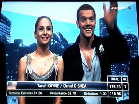 Ice skating - tarah kayne & daniel o shea