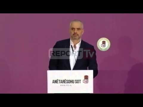 Report TV - Rama: Kosto përvëluese kush pengon reformën në drejtësi