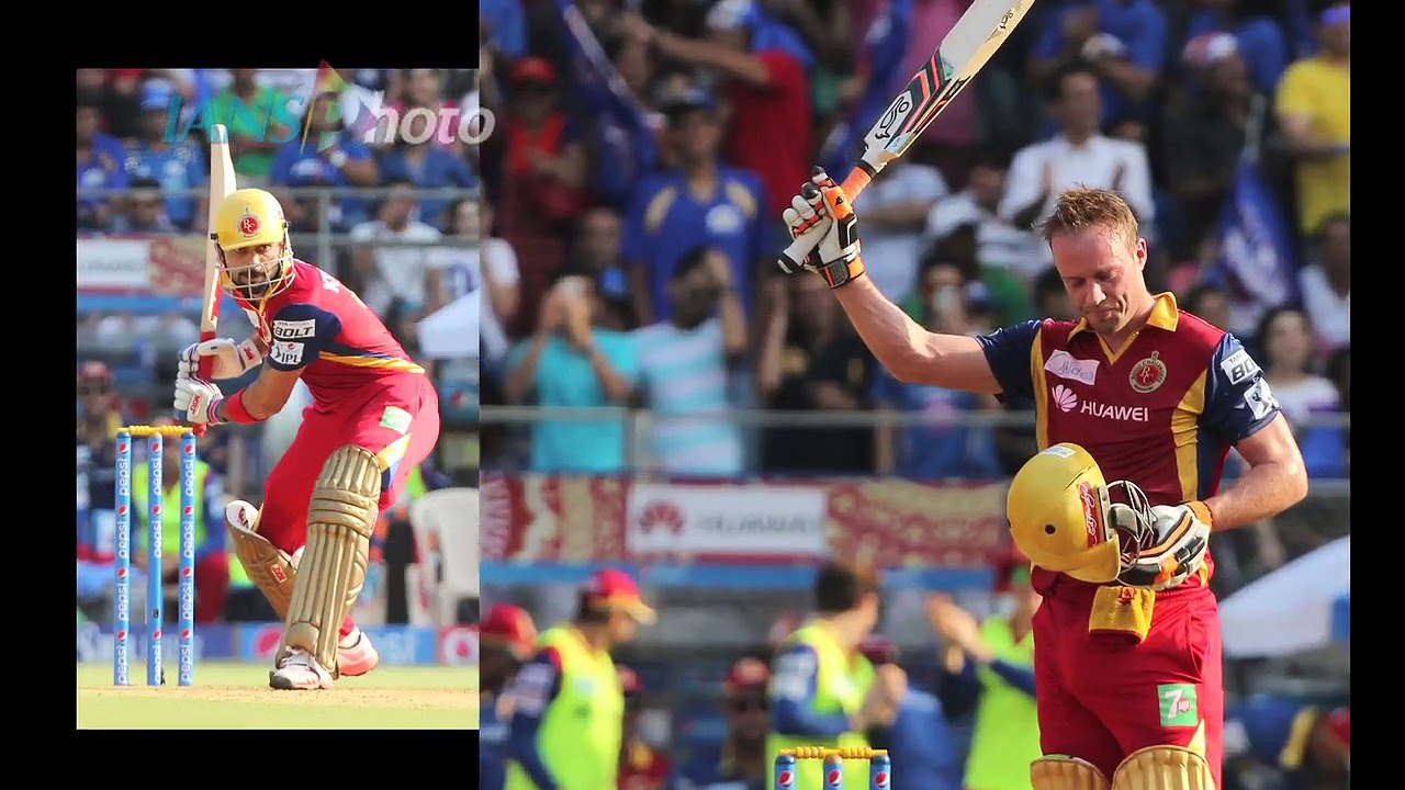 IPL 8 AB de Villiers 133 off 59 ball vs Mumbai  Amazing Moments