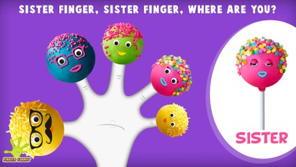 Cake Pop Finger Family Collection   Top 10 Finger Family Collection   Finger Family Songs