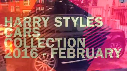 Harry Styles Cars Collection 2016 March