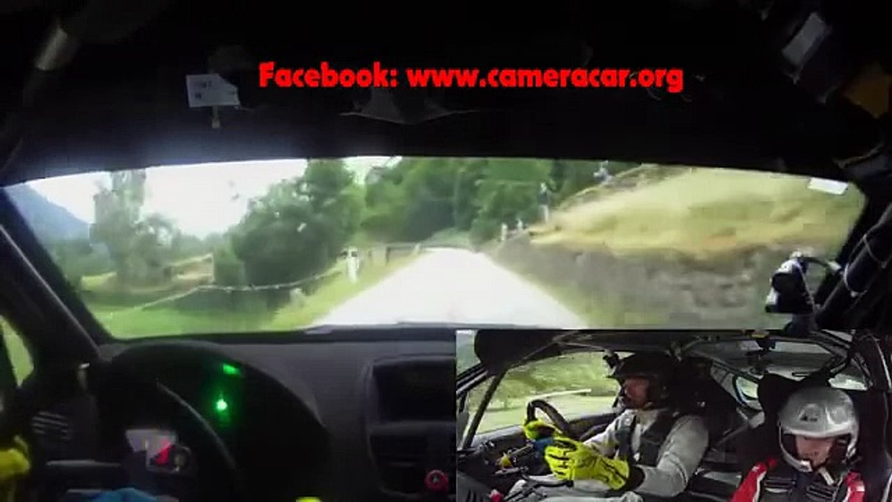 Rally BIG CRASH On Board Camera Car Rally CRASH 2016 Tutorial