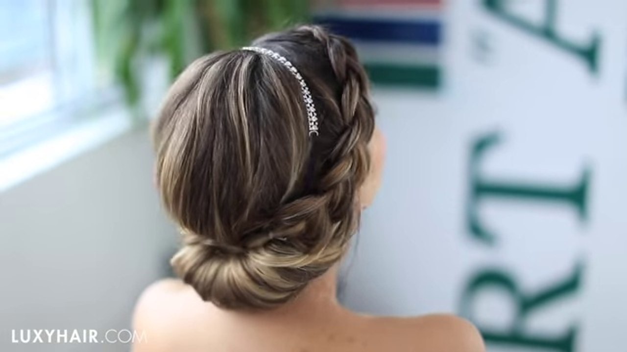 Easy Updo For Short Hair