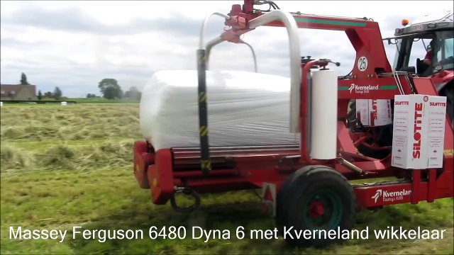 Massey Ferguson 8220 met MF 2150