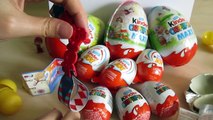 Epic 12 Kinder Surprise eggs unboxing! 3 Maxi   3 Kinder Joy   6 Kinder Surprise eggs!