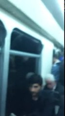 Bursa metrosunda sıradan bir gün daha.. ‪#‎Metro‬