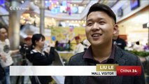 Super slide: Shopping mall in Shanghai offers customers an alternative way out