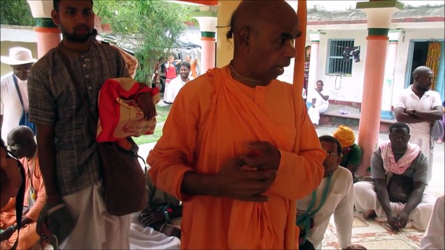 HH Bhakti Nityananda Swami Maharaj at Ramkeli Dham
