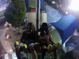 Watch This Girl Pass Out While Freaking Out On An Amusement Park Ride