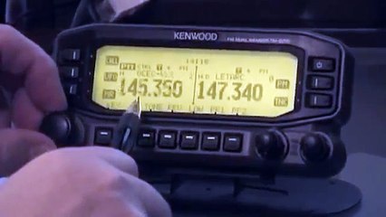 Demo of Crossband Repeat with Kenwood TM-D710