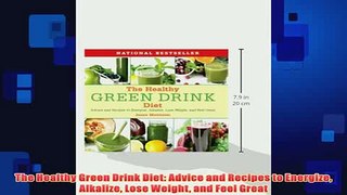 Free   The Healthy Green Drink Diet Advice and Recipes to Energize Alkalize Lose Weight and Feel Read Download