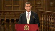 Felipe VI ensalza la capacidad de mestizaje del español al entregar el Cervantes