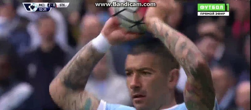 Marko Arnautovic GOAAAL - Manchester City 2-0 Stoke City 23-04-2016