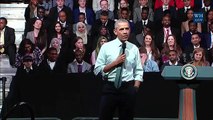 President Obama talks about how activism has affected him - London 4/23/2016