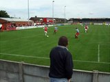 Jamie Milligan knocks in another against Oldham Town