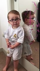 2-Year Old Blames Batman For Lipstick Drawing Mess