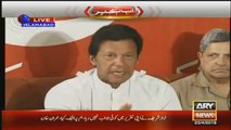 Imran Khan Press Conference Response On Nawaz Shareef Address - 23rd April 2016