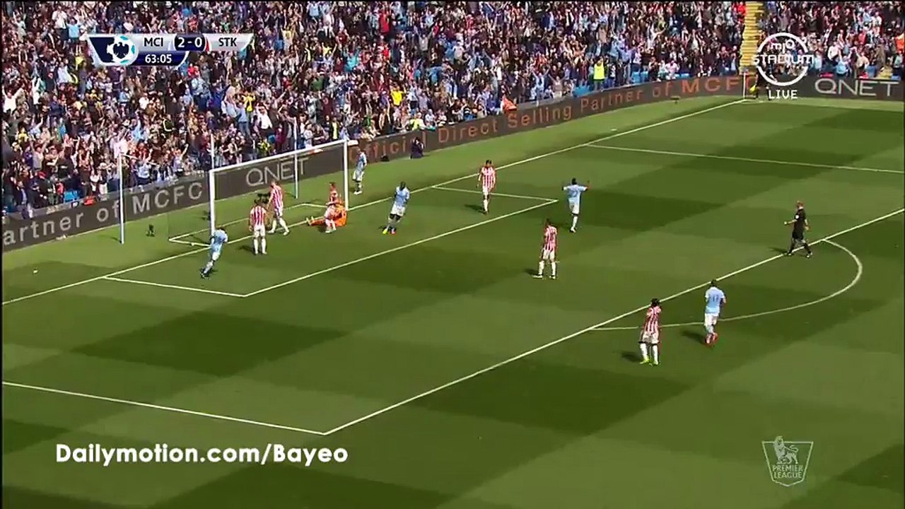 Kelechi Iheanacho Goal HD - Manchester City 3-0 Stoke City - 23-04-2016
