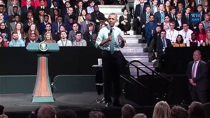 President Obama talks about his leadership qualities - London 4/23/2016