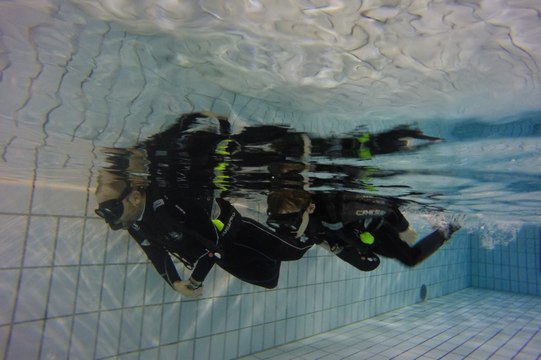 second cours de plongée