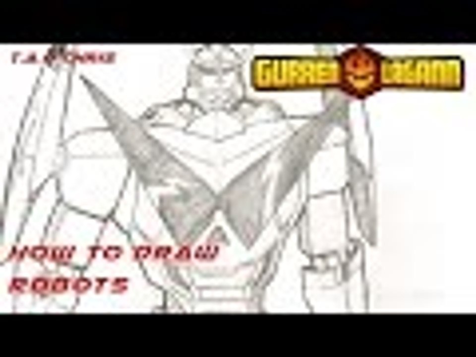How to Draw Gurren Lagann | Speed Art | Narration