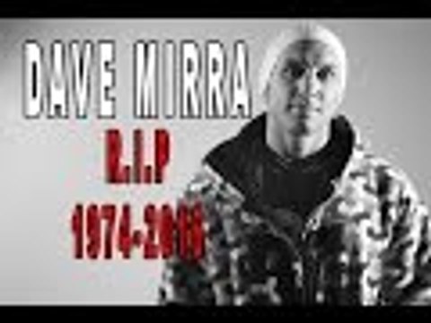 BMX Legend Dave Mirra Dead / Aparentemente Dave Mirra se suicido
