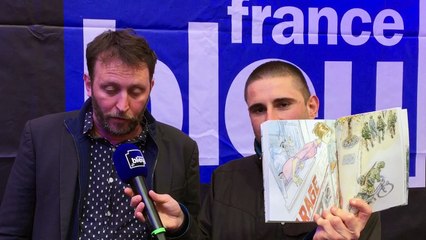 Vincent Cuvilier, invité de France Bleu Lorraine pour son livre "Ils ont grandi pendant la guerre 1939-1945"